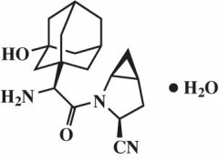 Formule structurelle de saxagliptine