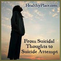 Passer des pensées suicidaires à une tentative de suicide