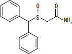 Structure chimique de l'armodafinil