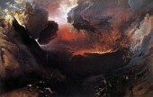 La peinture de John Martin, "Le grand jour de sa colère", représente la colère.