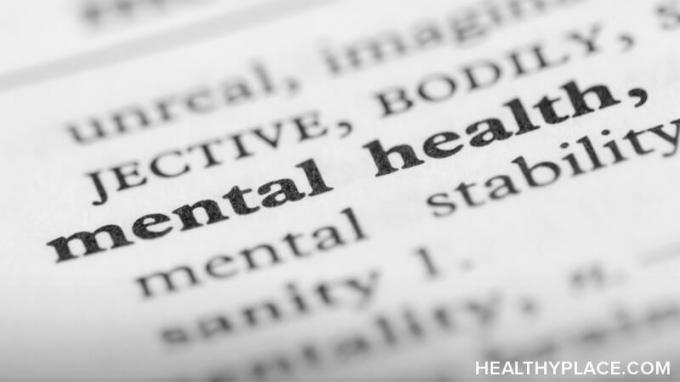 La définition de la santé mentale est différente de la maladie mentale. Obtenez la définition de la santé mentale et voyez comment elle s'applique à vous, sur HealthyPlace.com.